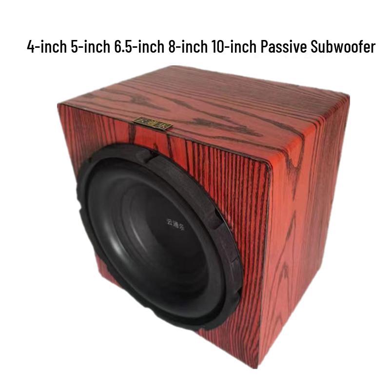 4-inch, 5-inch, 6.5-inch Passive Bookshelf & Car Subwoofer for Home Use