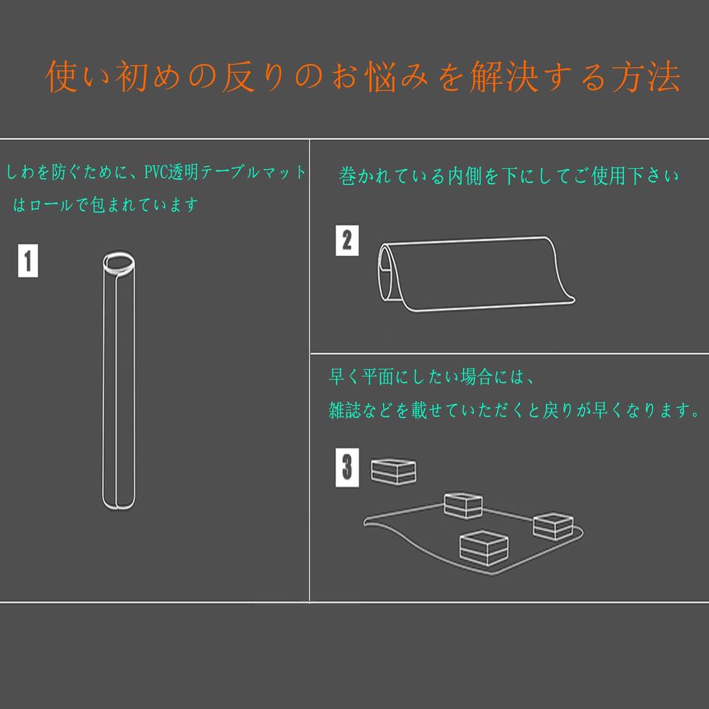 Yueboa Коврик для стола прозрачный 60x45 см Толщина ПВХ Коврик для учебы Прозрачный Коврик для стола Офисный стол Скатерть для компьютерного стола Пыленепроницаемый Водонепроницаемый Теплостойкий