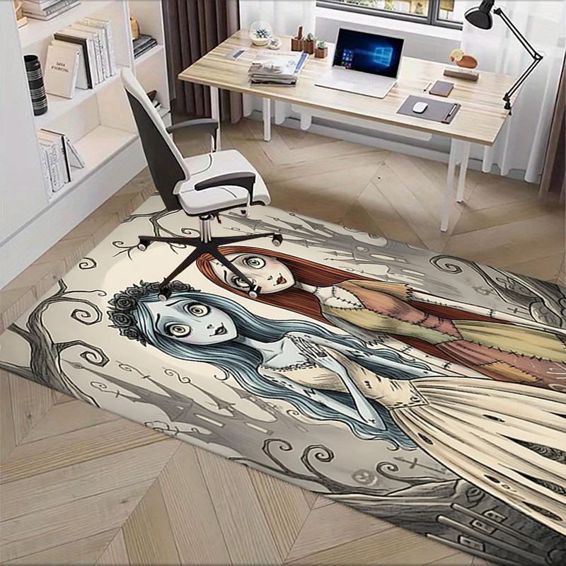 Corpse Bride Charming Office Chair Mat: Perfect for Home Decor, Office Use, and Gift Giving - Fits Various Rooms Including Bedrooms and Livi