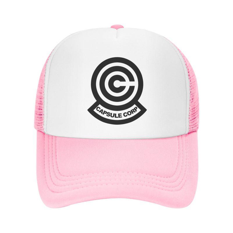 Сетчатая бейсболка Capsule Corp Унисекс Хип-хоп Snapback Кепки Летняя Дышащая Кепка-козырек Аниме DBZ Тракер Регулируемые Кепки