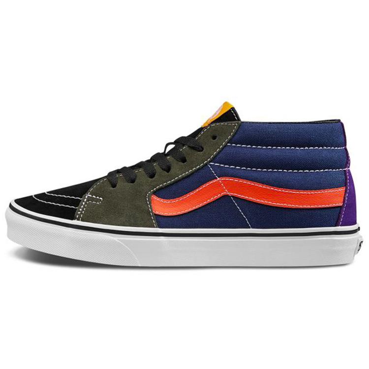 Vans Mix Match SK8MID 'Черный Красный Синий' VN0A3WM3TBZ