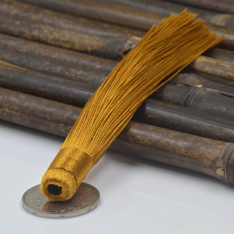 12cm High-Grade Vertical Tassel Car Hanging Sachet with Chinese Knot