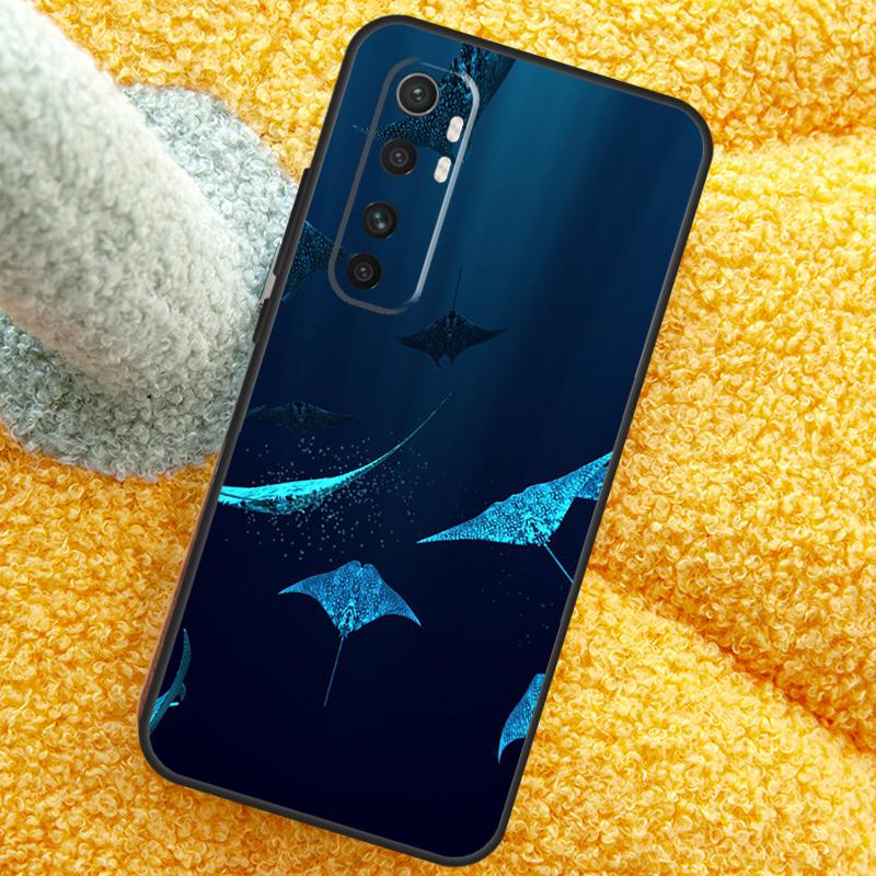 Animal Manta Ray Case For Xiaomi 13T 14T 15T 14 15 Ultra 17 Pro Max Cover For POCO F8 F7 X7 Pro F5 F6 X5 X6