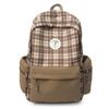 Schoolbag Korean style Instagram schoolbag for high school girls, large capacity fresh plaid backpack, backpack for junior high school, high school
