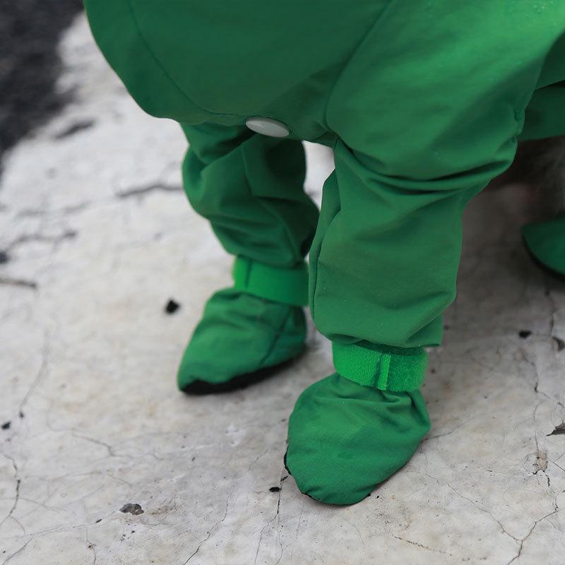 Куртка-дождевик для маленьких собак, зимний комбинезон для собак, комбинезон из полиэстера с капюшоном, одежда для собак, уличная водонепроницаемая одежда с капюшоном