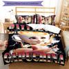3pcs Ballerina Cappuccina pattern bedding set duvet cover set includes duvet cover &pillowcases, perfect all season bedroom decoration & gift