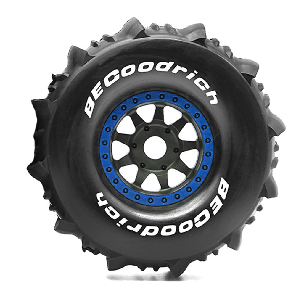 1/7 1/8 RC Off Road Truck Wheels 17mm Hex And Tires Short Course Snow Sand Tyres For 1:7 1:8 Scale Buggy Truck Car TRAXXAS UDR