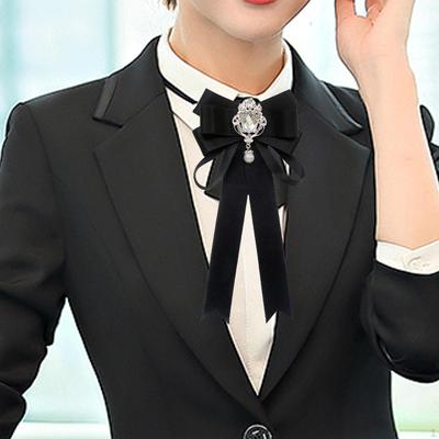 Женская бабочка, Аксессуар для одежды, Модное украшение на шею, Костюмная рубашка