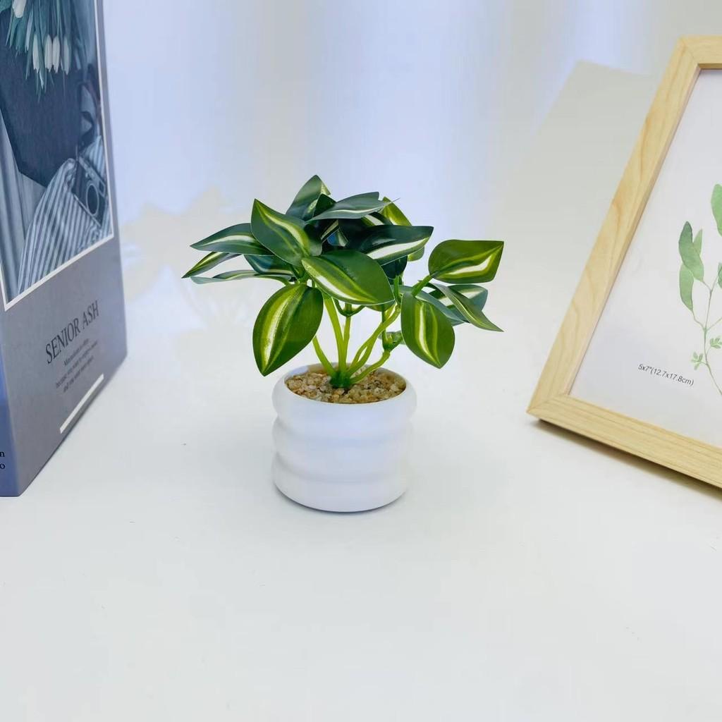 Имитация Листьев 8 Эпипремнум Золотистый Горшечное Искусственное Растение Орнамент Декор