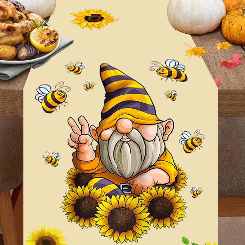 Новый осенний лист, тыквенный стол, флаг, льняной принт, стол для гостиной, чайный стол, праздничное украшение, скандинавская скатерть