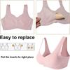 6 пар подушечек для бюстгальтера, треугольные дышащие накладки на грудь, накладки на грудь для нижнего белья, спортивный бюстгальтер