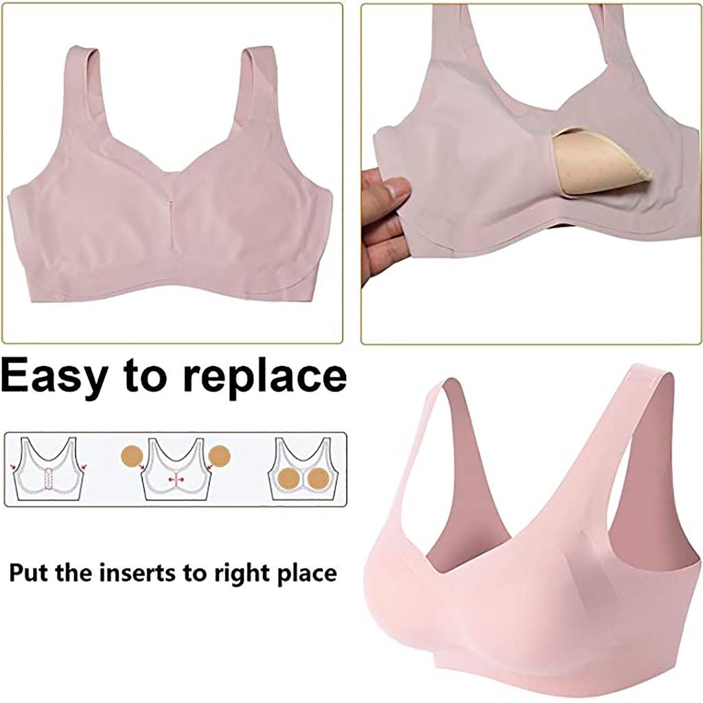 6 пар подушечек для бюстгальтера, треугольные дышащие накладки на грудь, накладки на грудь для нижнего белья, спортивный бюстгальтер