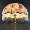 Beaded Tassel Lamp Shade Fabric E27 Lamp Cover Vintage Fringe Lamp Shades