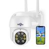 Hiseeu WHD305 5MP Wireless Monitor Camera Wall Mount Smart WiFi Camera 5X Digital Zoom IP66