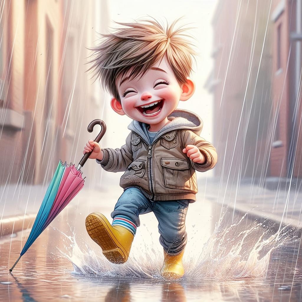 Алмазная вышивка Девочка Мальчик Мозаика Вышивка крестом Полный набор Живопись Портрет Полная Квадратная Круглая Декорация Стена