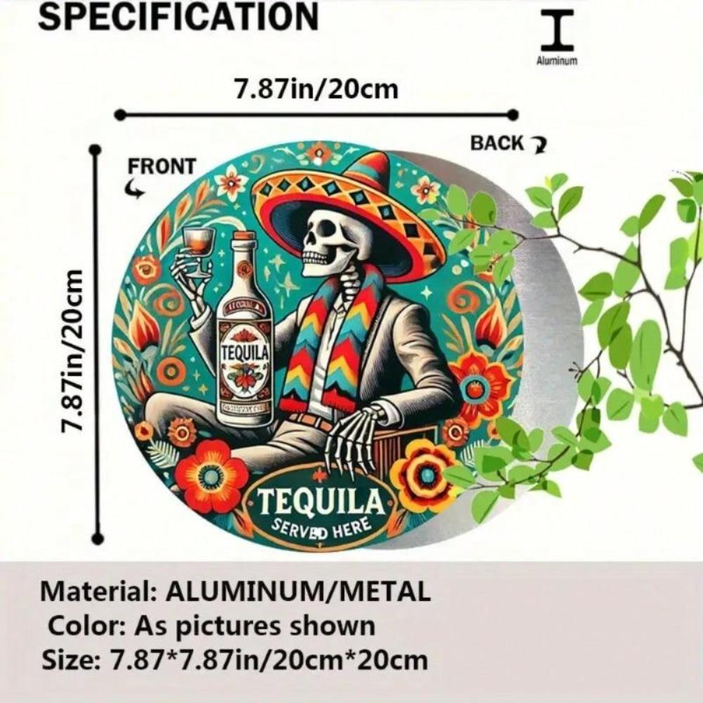 Металлическая вывеска Текила Ретро Декор Гаража Винтажное Настенное Искусство Паб Мужская Берлога