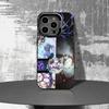 Психоделический чехол Hex Tech для iPhone 16,15,14,13,12,11, Pro, XS, Max, Plus, Mini, SE4, E Черный Матовый Ударопрочный Чехол