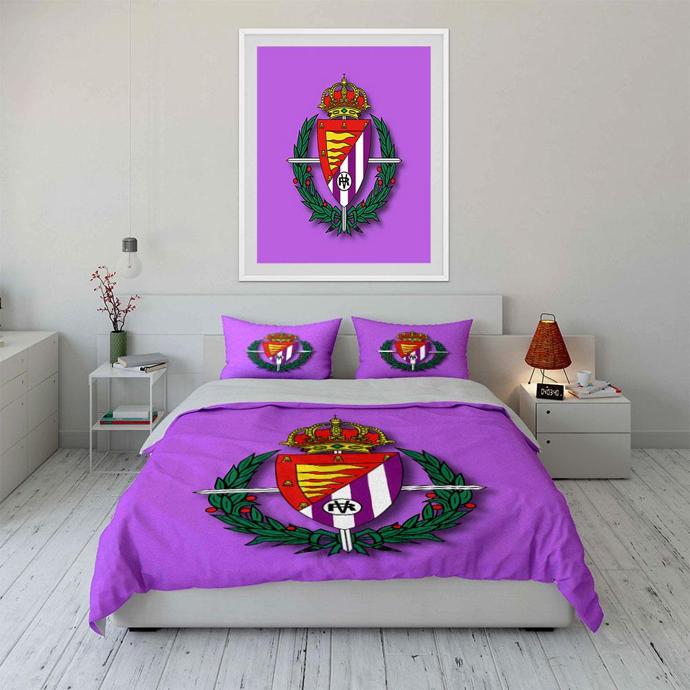 Purple Bedding Set with Crown Logo Bedding Duvet Cover Set Duvet Cover Pillowcases (1 * Duvet Cover 2 * Pillowcases, without duvet insert)