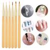 Manicure Pencil DIY Bristles High Nylon Wool Soft Tenacity Non-shedding Nail Polish Painting Drawing Brush