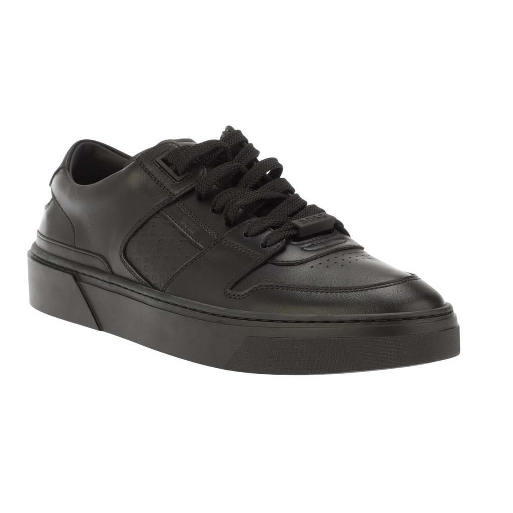 Boss Mens Gary Leather Tennis Shoes