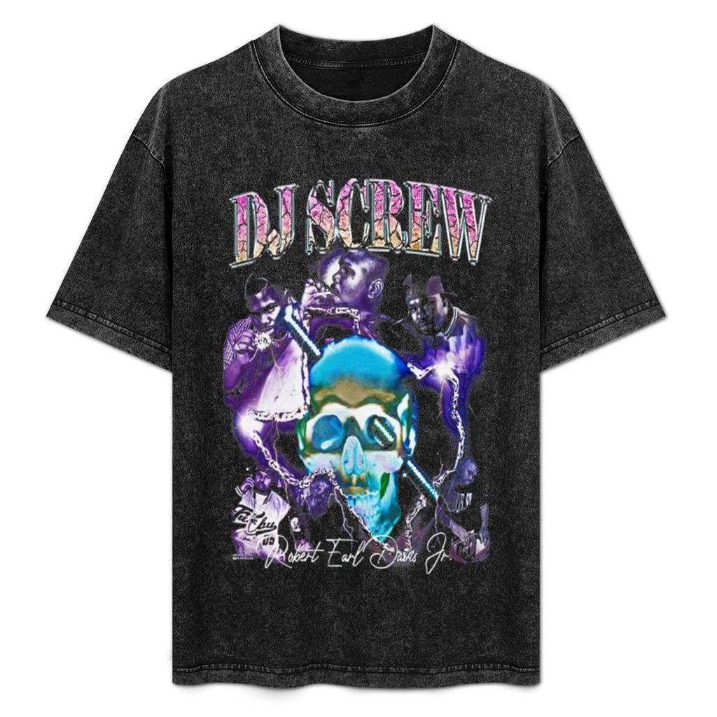Dj Screw Tshirt Comfortable Basic Crew Neck Tee