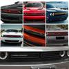 Для 2015-2026 Dodge Challenger Черные Красные Желтые Вставки Решетки Защитная Накладка 2 шт. Передняя Решетка