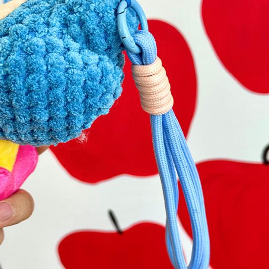 Мультяшный кулон Будды брелок со шнурком плюшевая кукла игрушка мягкий бархат подвесное украшение для сумки