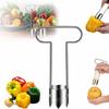 Red Bell Pepper Seed Corer, Stainless Steel Fruit & Vegetable Corer Tool, 1 PCS