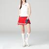 Женские плиссированные кюлоты S с внутренними шортами 4012la Красный