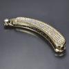 Korea Classic Headwear Banana Crystal Rhinestone Hair Clip Claw Barrette Hairpin Hair Accessories