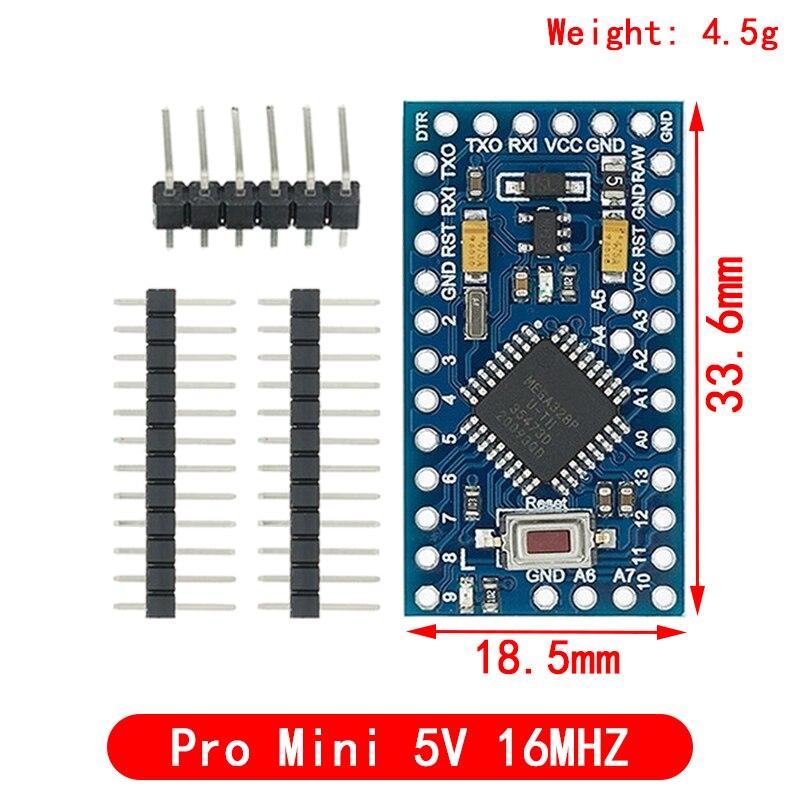 ATMEGA328P Pro Mini 328 Mini ATMEGA328 5 В/16 МГц ATMEGA328 3,3 В 8 МГц для платы разработки Arduino