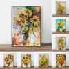 Ван Гог Подсолнухи Настенный постер Моне Абстрактный Винтажный Мурал Современный Домашний Декор Холст Картины Принты Гостиная Украсить