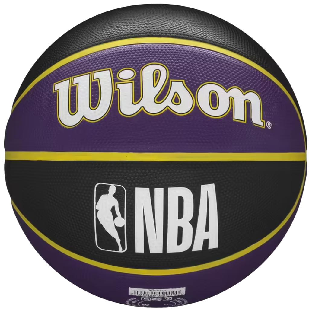 Wilson NBA Team Los Angeles Lakers Ball, Unisex Black Basketball