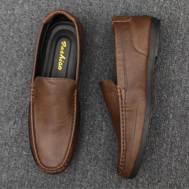Fashion Men's Formal Shoes Spring Autumn Social Shoe Male New High Quality Fashion Casual Business Elegant and Classic Luxury Designer