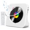 Gueray CD Bluetooth Desk CD USB AUX Output FM Radio CD Repeat CD Music PSE Japanese Instruction Manual White Player, Reception/Transmission, Built-in