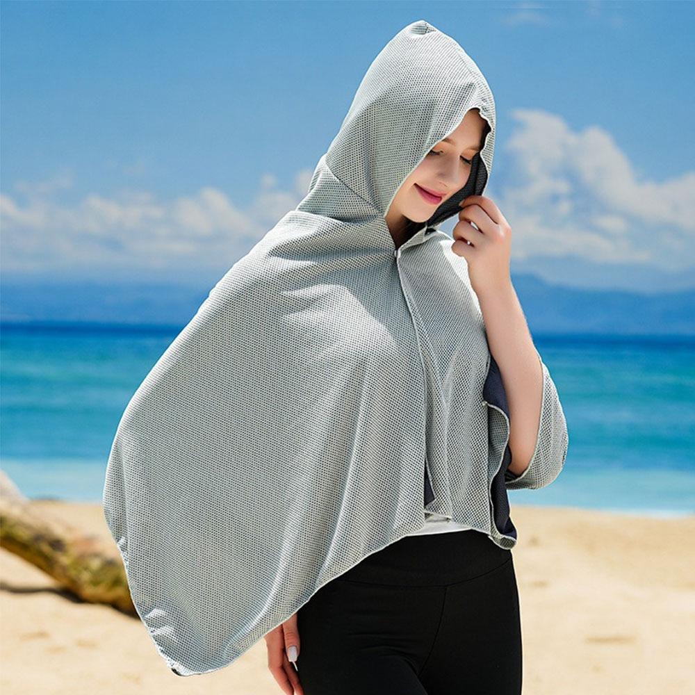 Soft Material Cooling Shawl Breathable Sports Cool Towel Outdoor Sports Cycling Driving