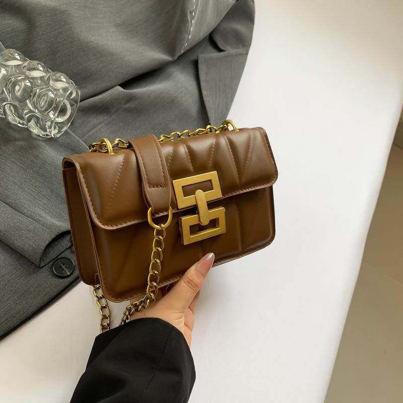 Нишевая ретро-сумка, новая летняя простая и модная сумка через плечо, повседневная ретро-квадратная сумка