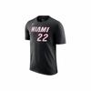 Модная мягкая короткорукавная футболка Miami Heat для мужчин, черная