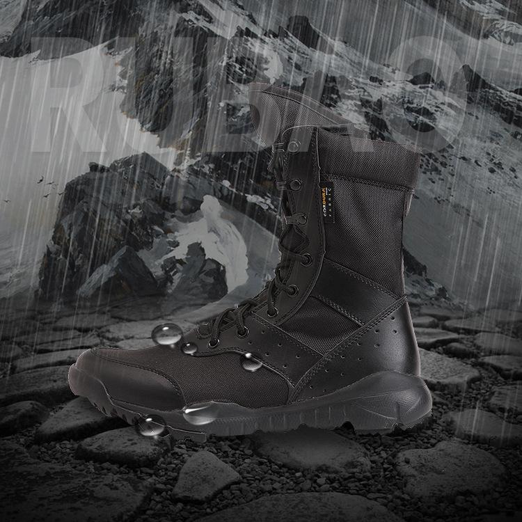 Летние Боевые Тренировочные Ботинки Рабочая Обувь Легкие Сетчатые Дышащие Военные Тактические Ботинки 34-49 Большие Размеры Туристические Ботинки для Активного Отдыха
