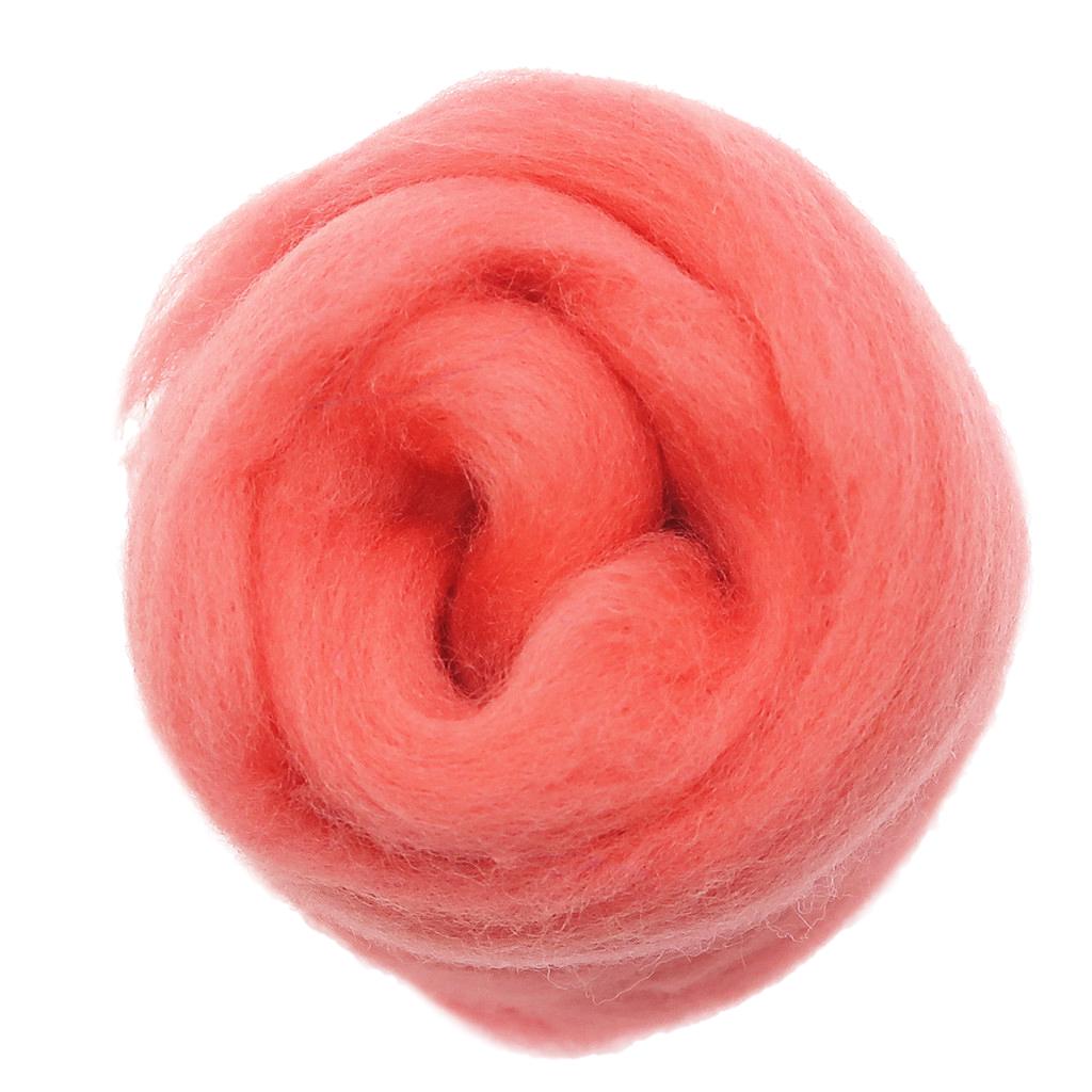 3Pcs Handmade Wool Felt Roving Fiber Weaving Materials 10g