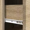 Drawer Cabinet Sonoma Oak 33 x 34.5 x 87 cm Particleboard