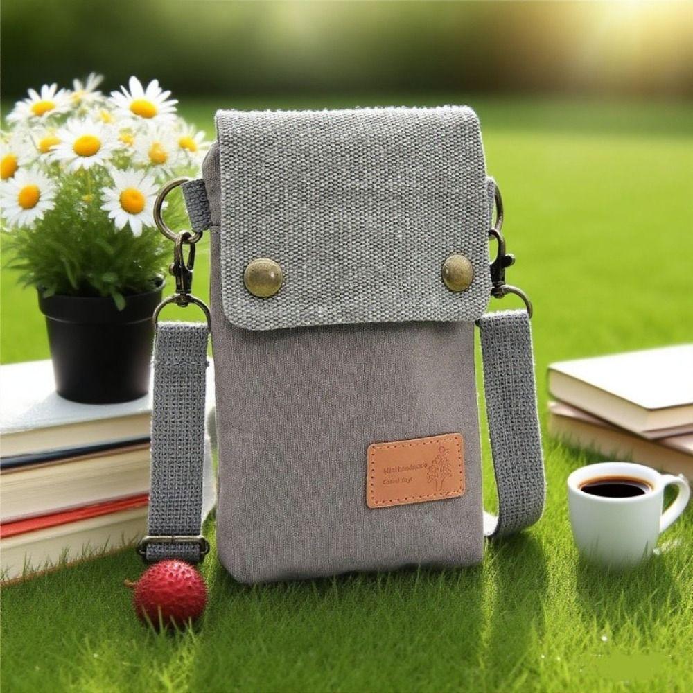 Канвас Канвас Легкая Сумка Через Плечо Плечо Однотонная Crossbody Канвасная Сумка Женская Леди Девочка