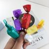 500 шт. Подарочная прозрачная ручная обертка для нуги Упаковочная бумага для конфет Упаковка для леденцов и печенья Целлофан