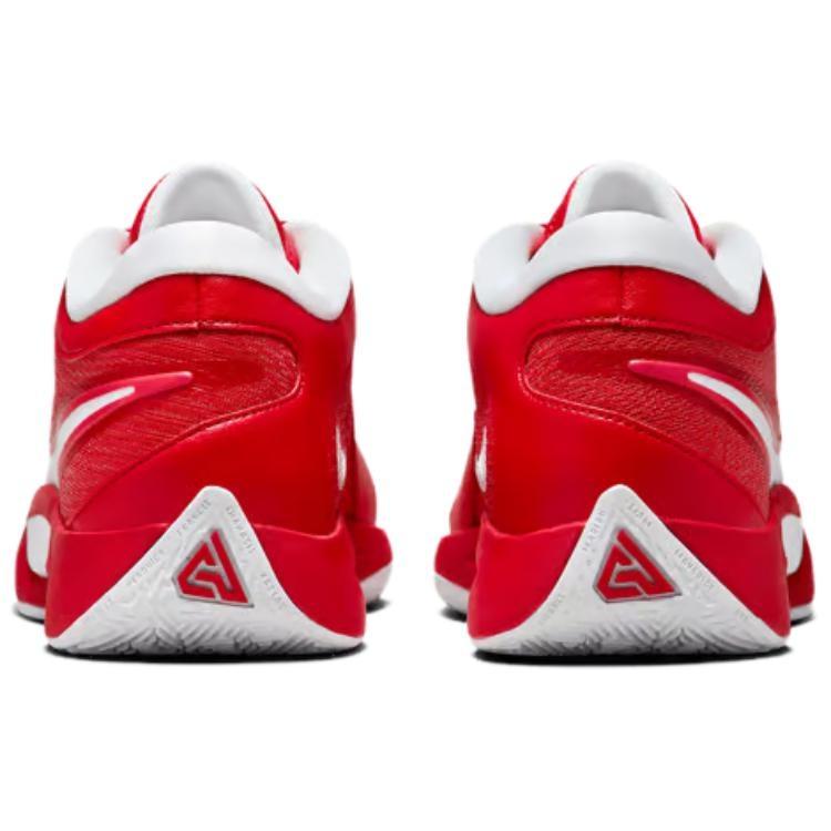 Nike Giannis Freak 6 Abrasion Resistant Abrasion Resistant Low top Basketball Shoes Unisex Red FV1292-600