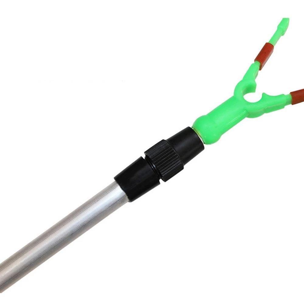 Sport Aluminum Alloy Adjustable 2 Sections Bracket Fishing Rod Holder Pole Rack Stand