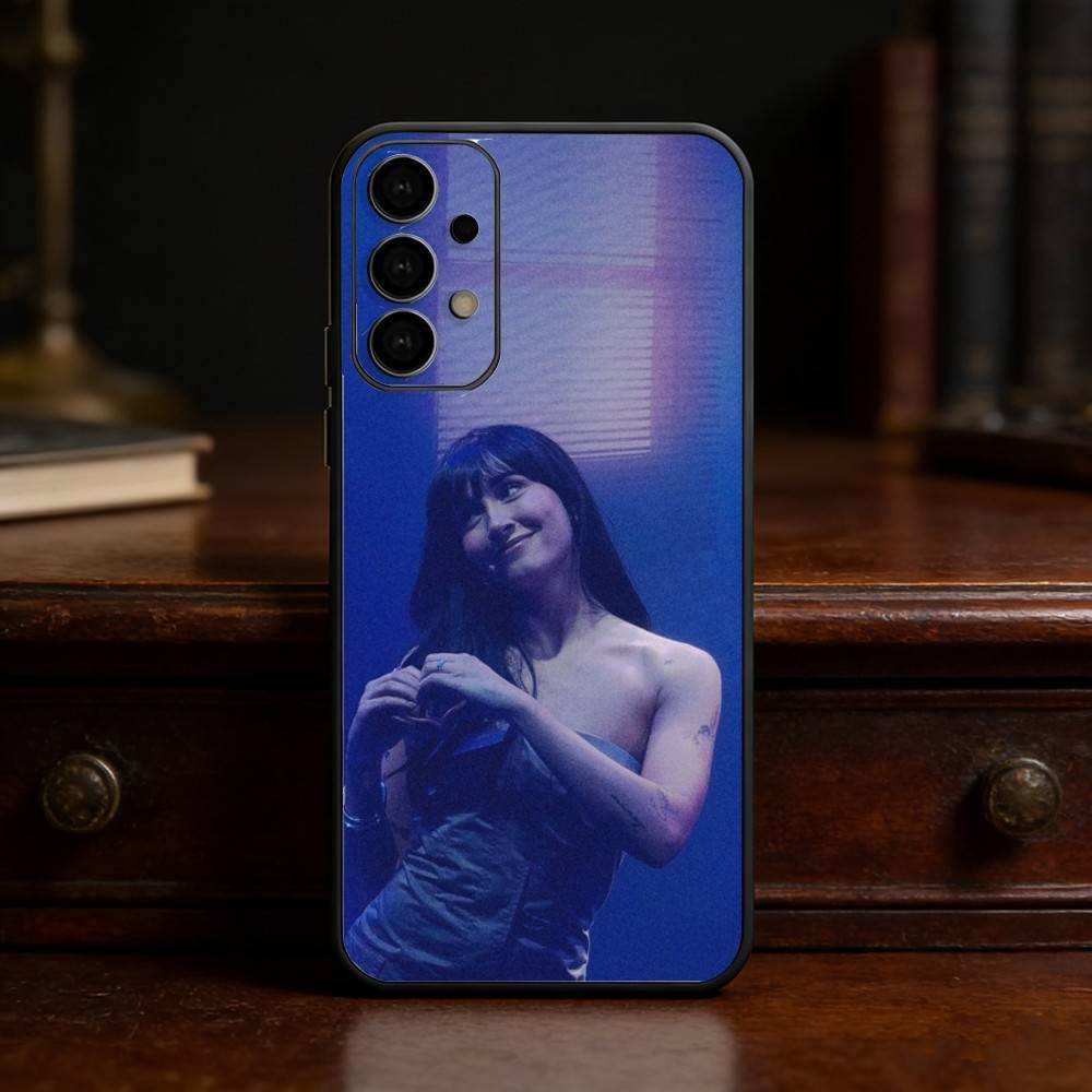 Чехол для телефона Singer A-Aitana CUARTO AZUL для Samsung S25,24,21,22,23,30,Ultra,20,Plus,Fe,Lite,Note Мягкий черный чехол