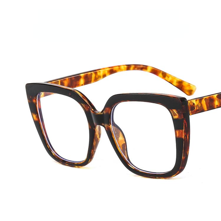 Винтажные анти-синие оптические очки «кошачий глаз», сексуальные женские очки, женские модные очки в большой оправе