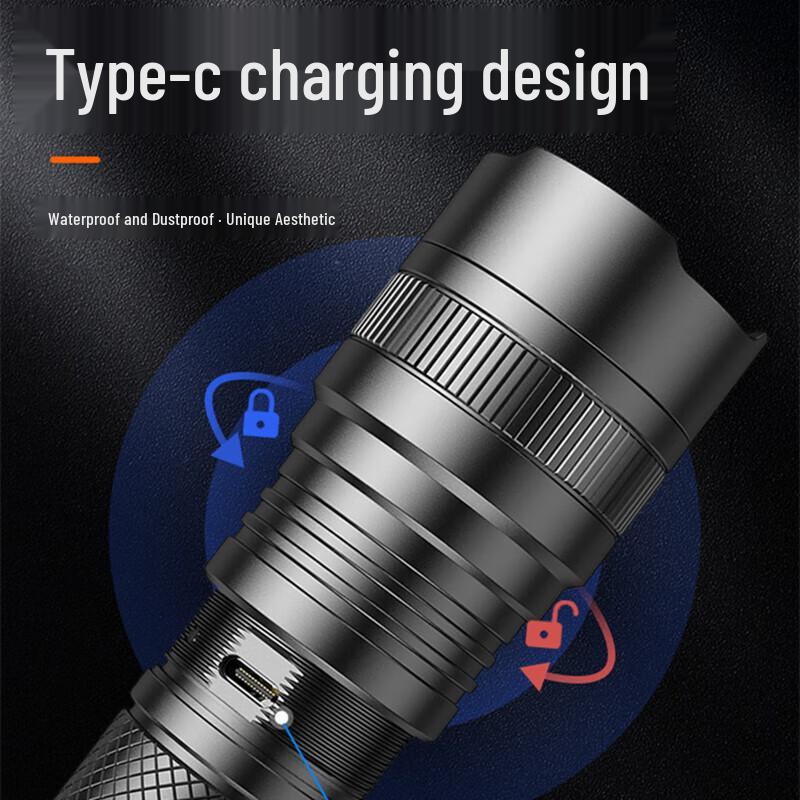 SupFire L6-G Super Bright Rechargeable Flashlight