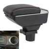 Armrest Box For MINI Cooper R50 R52 R53 R56 R57 R58 F55 F56 F57 Countryman R60 F60 Car Accessories Retractable Dual Layer