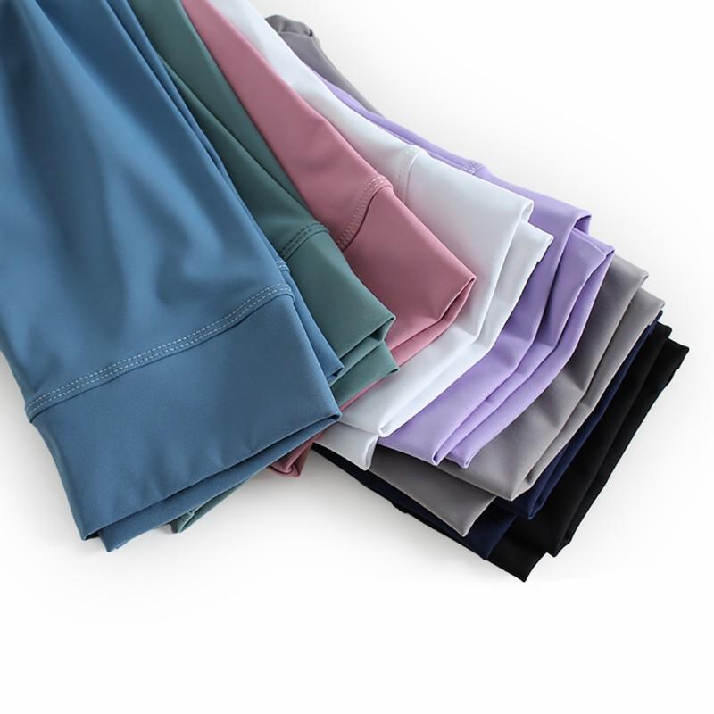 Короткие спортивные штаны для девочек, детские однотонные шорты для йоги